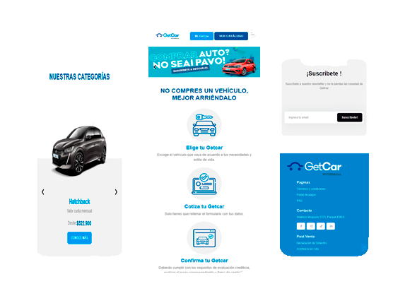 Mockup getcar Phone