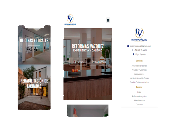 Reformas mockup phone